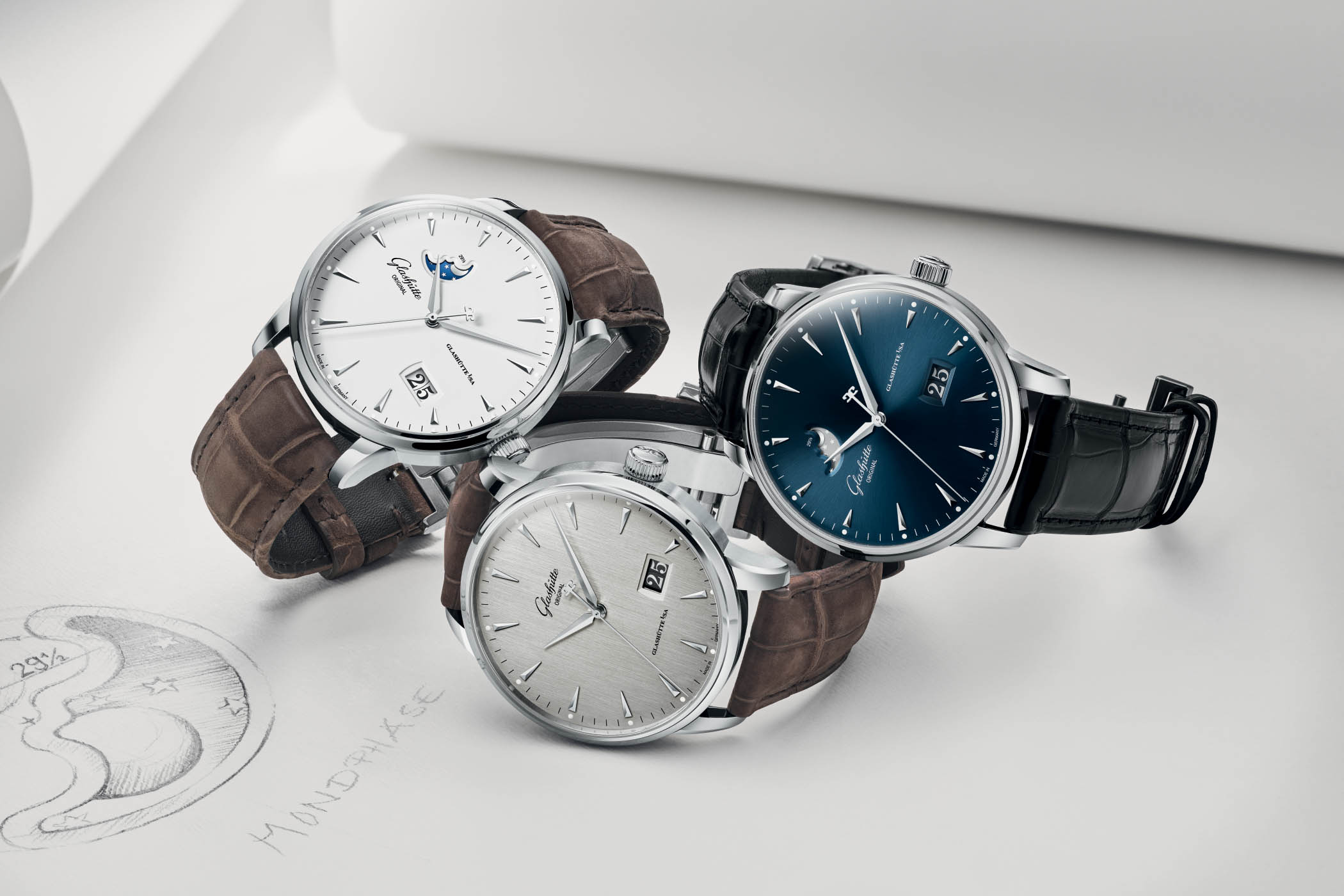 Glashutte Original Senator Excellence steel 42mm - Baselworld 2018