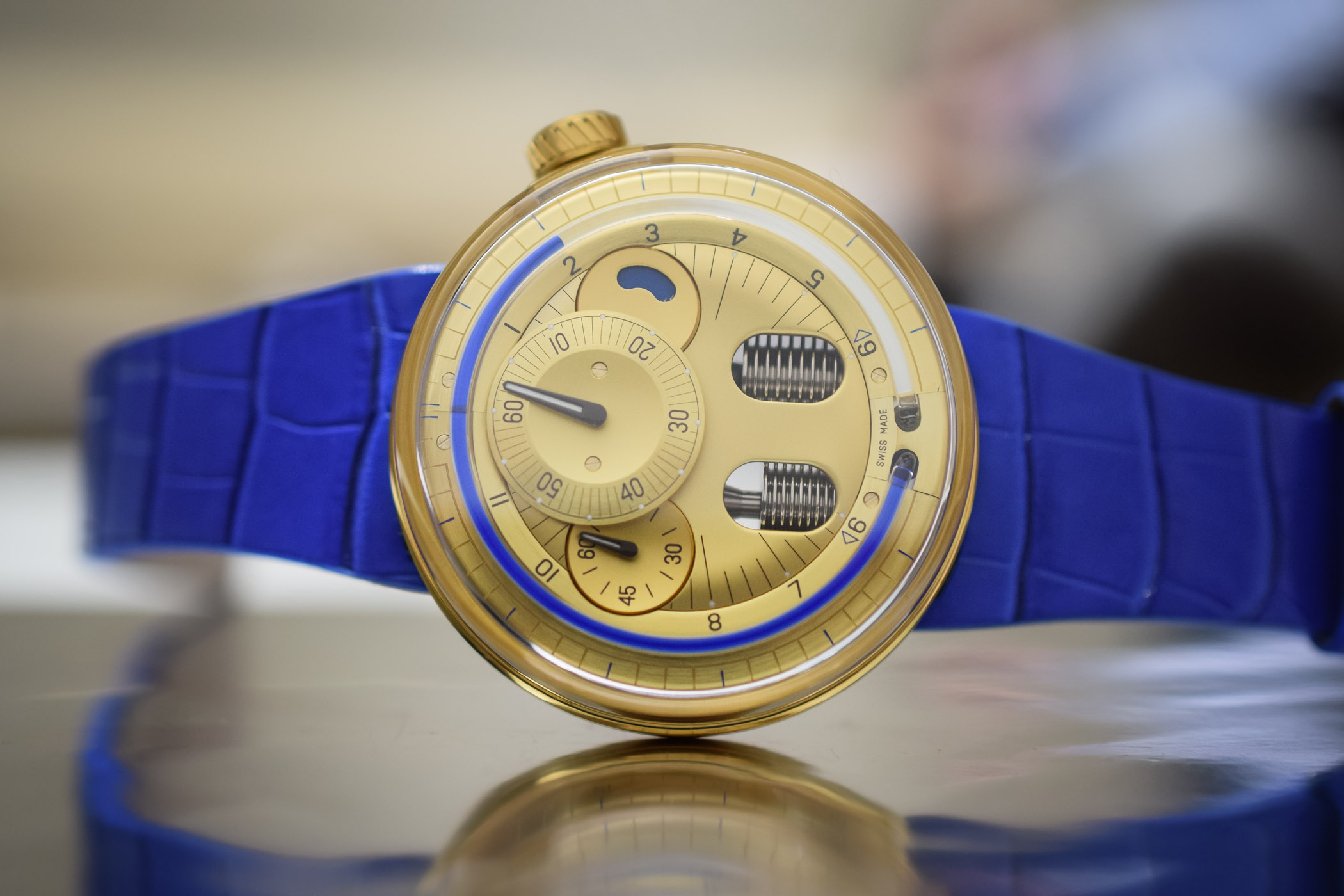 HYT H0 Gold Blue Fluid