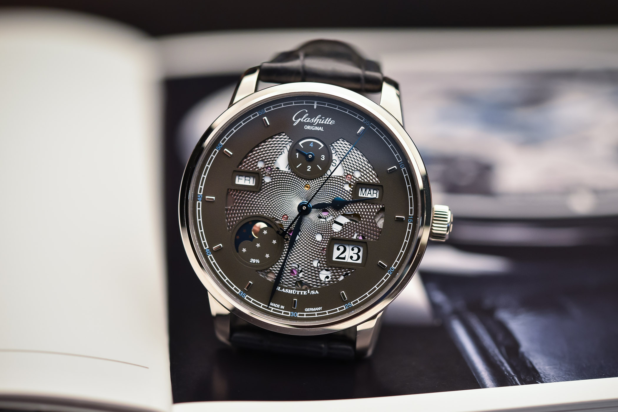 Glashutte Original Senator Excellence Perpetual Calendar Limited Edition Openworked - Baselworld 2018