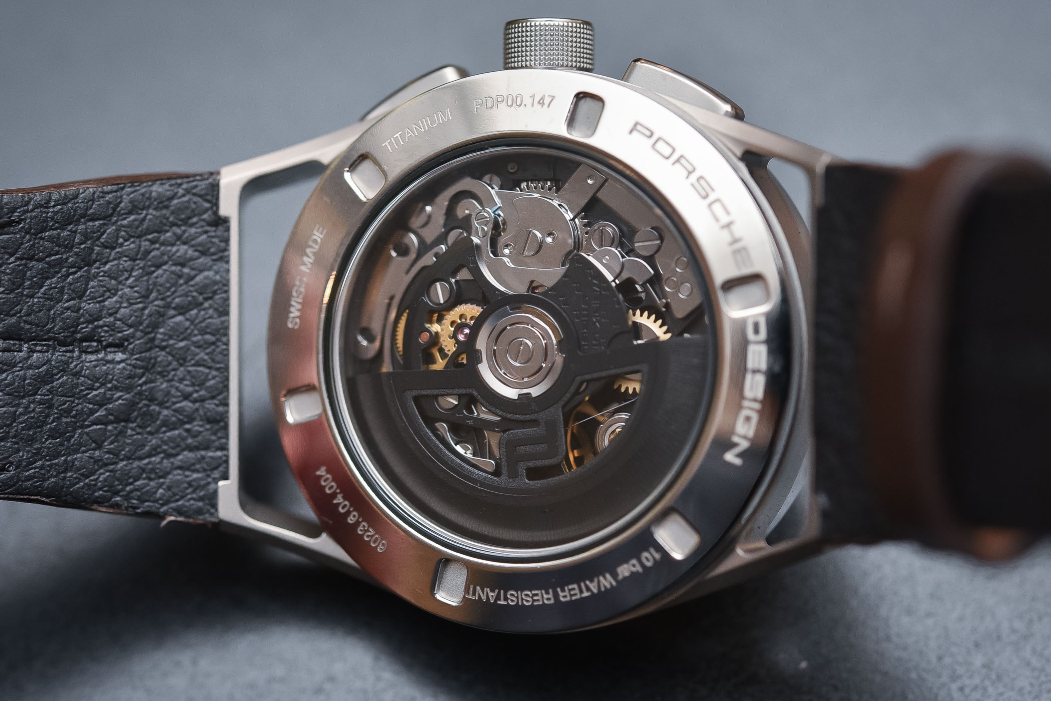 Porsche design 1919 Chronotimer Flyback Brown and Leather - Baselworld ...