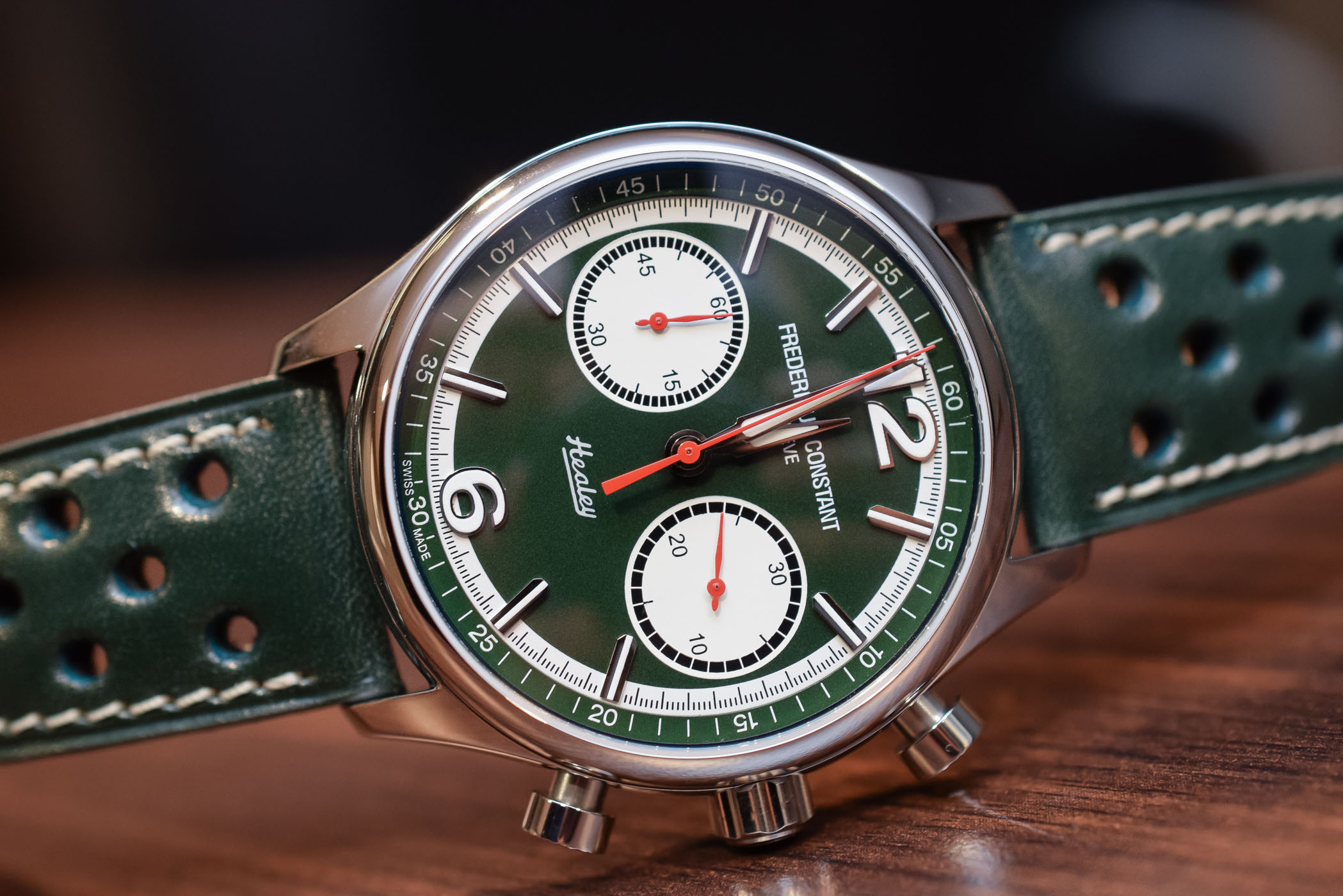 frederique constant healey green