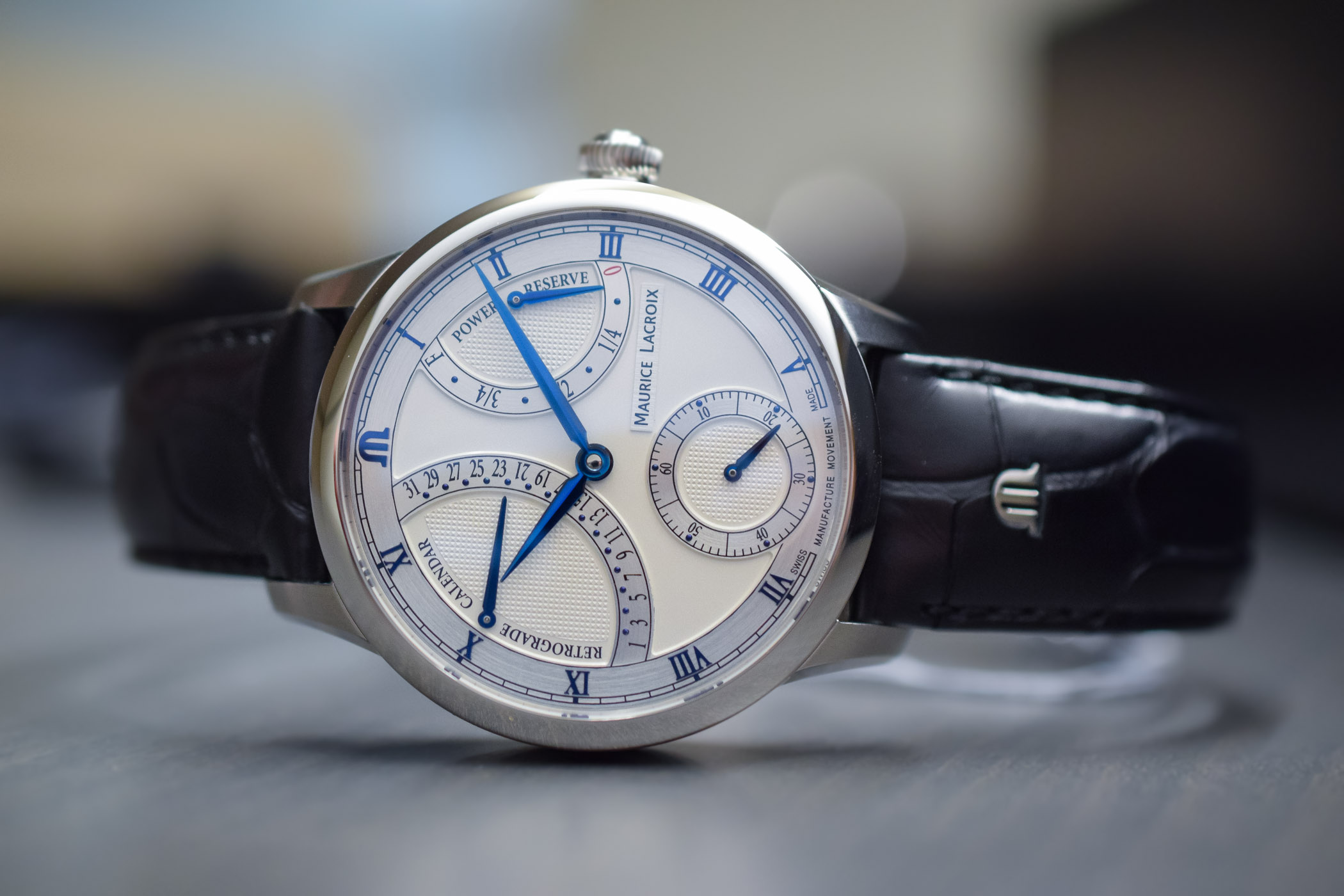 Maurice Lacroix Masterpiece Retrograde Calendar 2018 redesigned