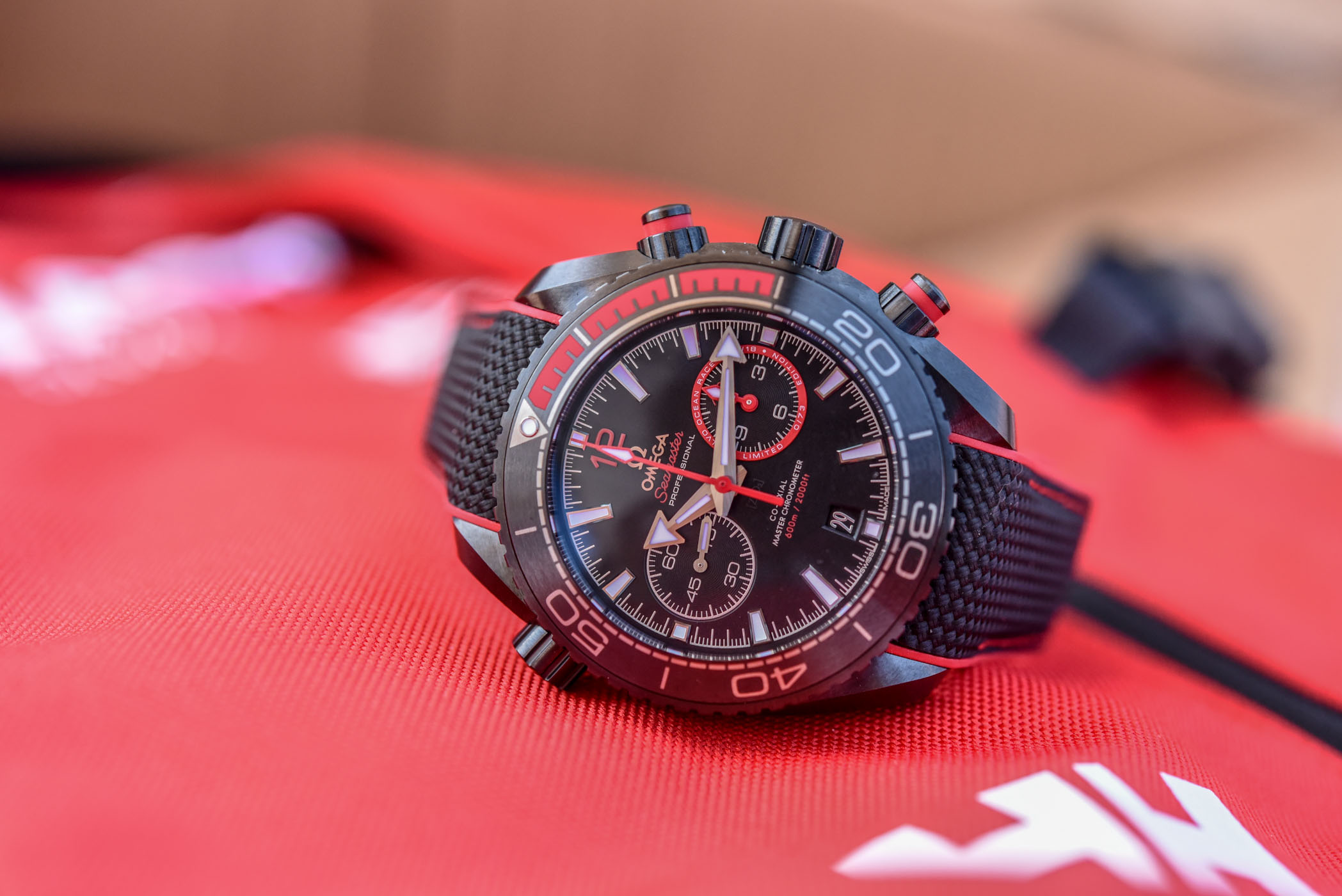 Omega Planet Ocean Deep Black Volvo Ocean Race