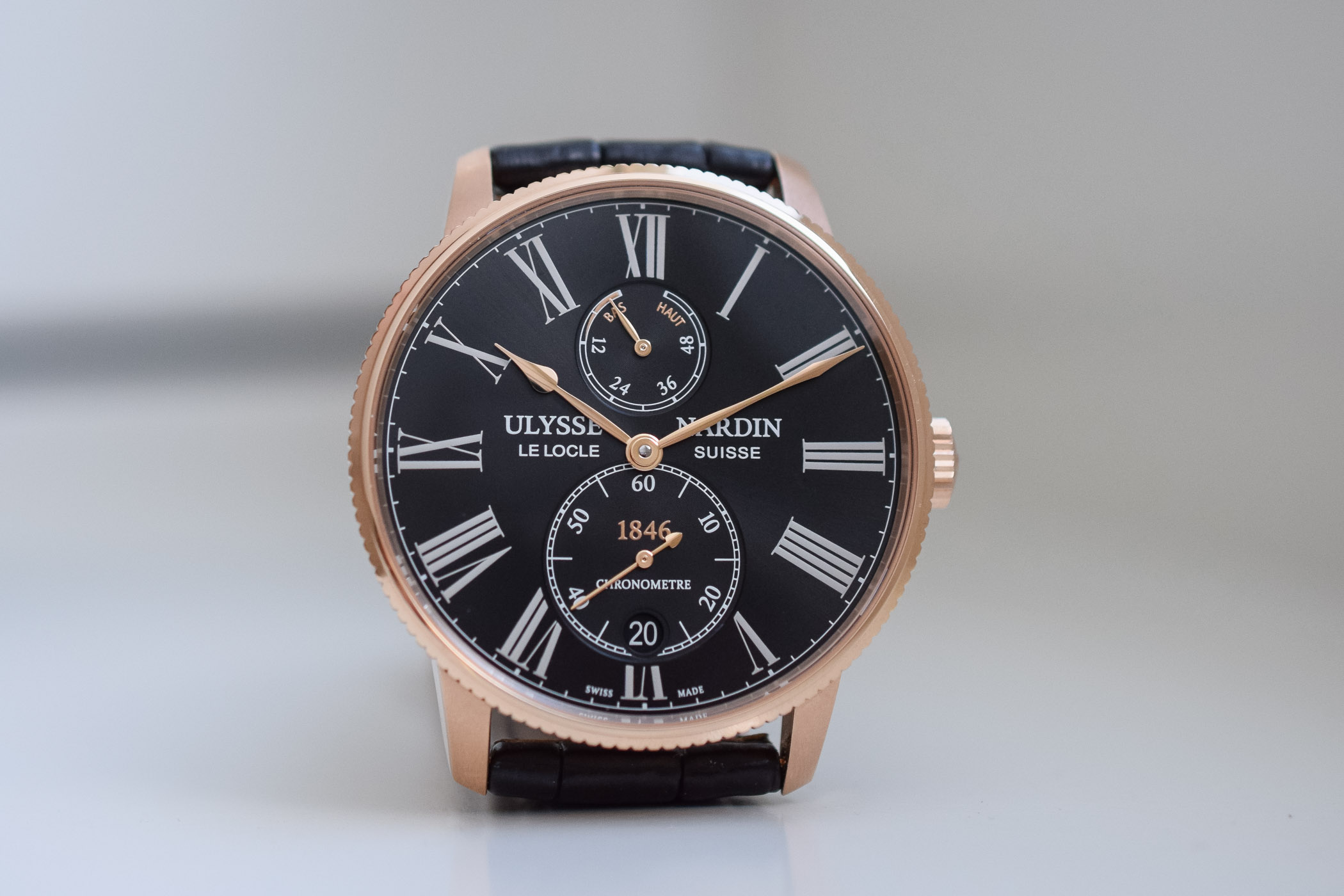 Ulysse Nardin Marine Torpilleur Collection 2018 - 1182-310:42 rose gold