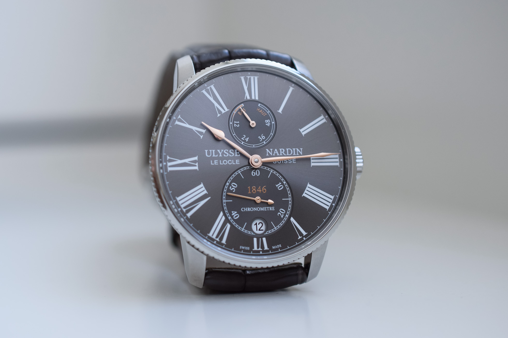 Ulysse Nardin Marine Torpilleur Collection 2018 - 1183-310:42-BQ Steel