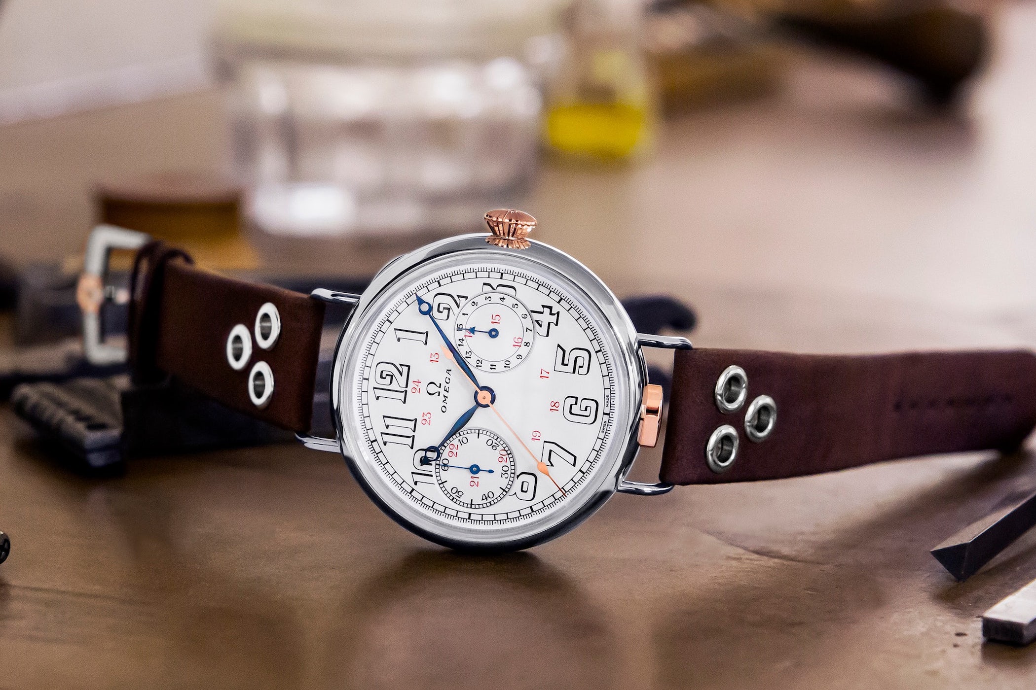 First Omega Wrist-Chronograph Limited Edition Reissue