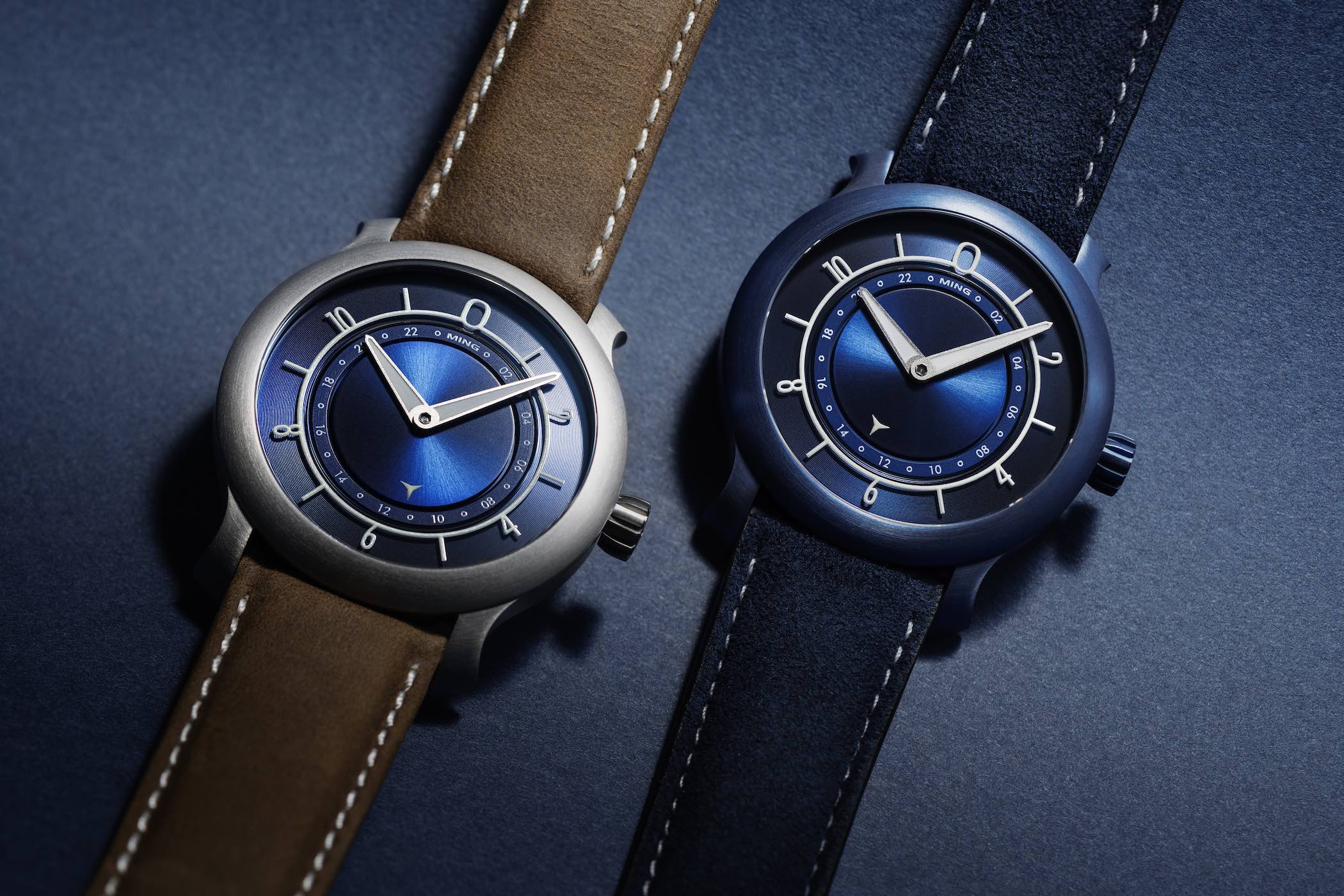 MING Watch Celebrates its First Anniversary with Two Blue Limited ...