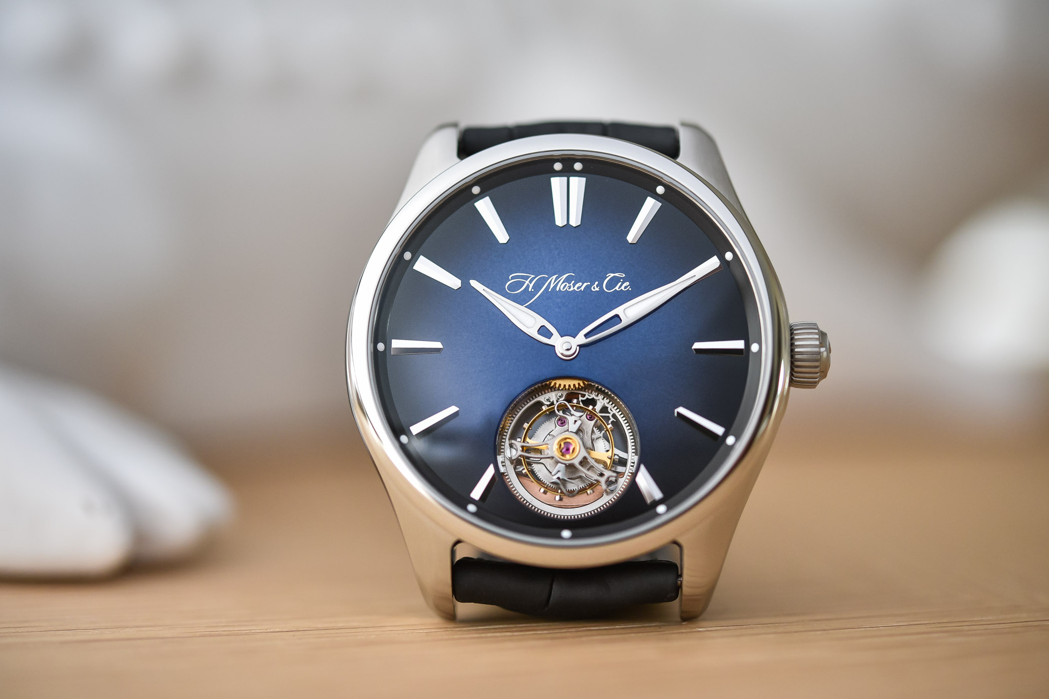 H Moser Cie Pioneer Tourbillon