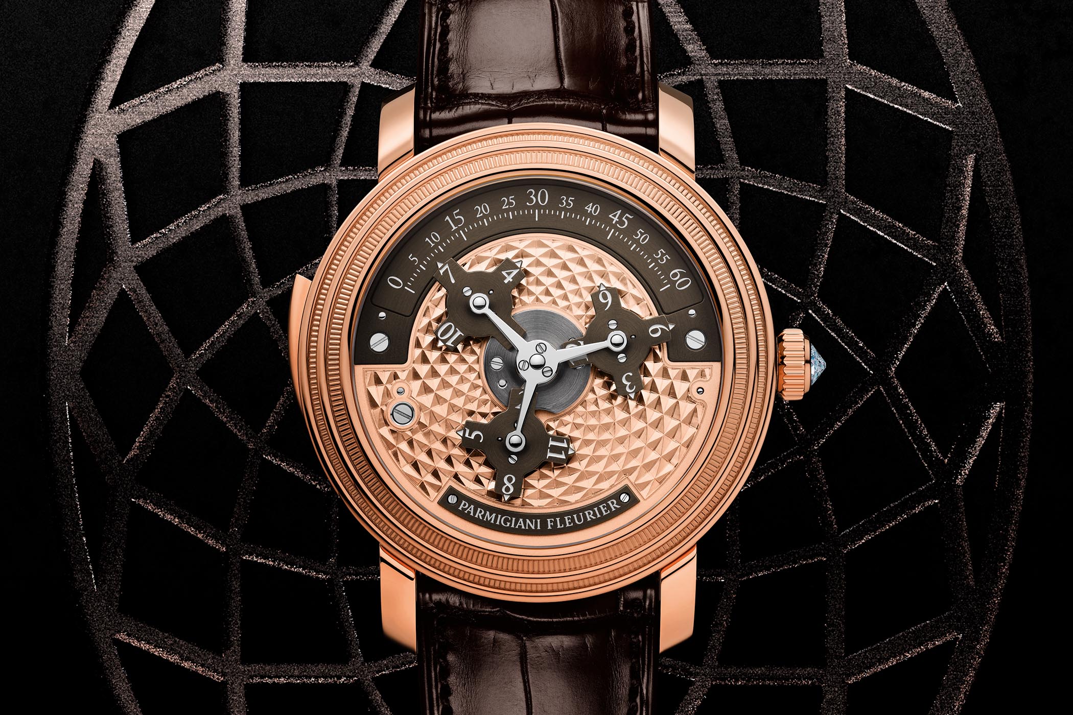Pre-SIHH 2019 - Parmigiani Fleurier Toric Capitole In Rose Gold Brown Dial
