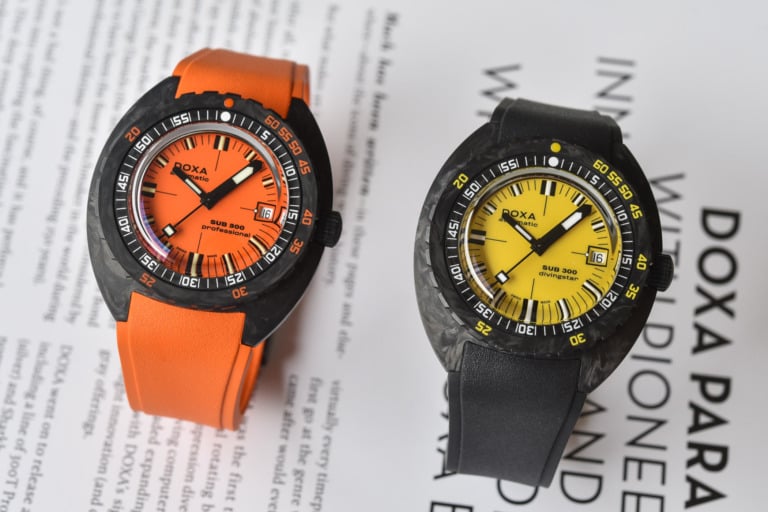 Doxa SUB 300 Carbon COSC Collection 2021