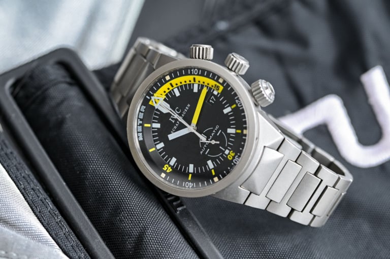 IWC Deep One IW3527 Dive Watch Depth Gauge