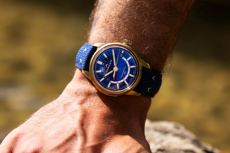 Norqain Freedom 60 GMT 40mm Bronze Midnight Blue Limited Edition