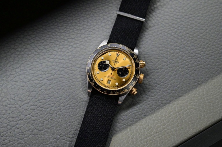 Tudor Black Bay Chrono S&G Steel and Gold Champagne dial 2022 - 79363N